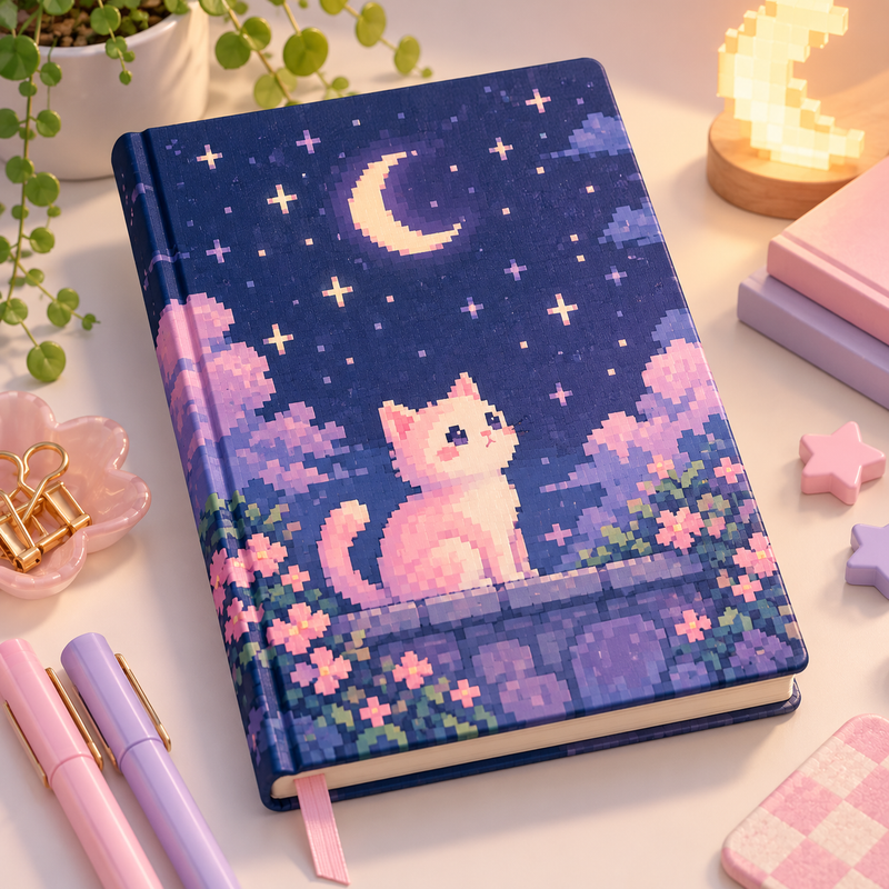 Pixel Desk & Paper Goods