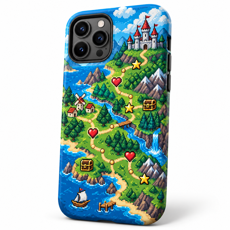 Pixel Fantasy Quest Phone Case